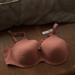NWT Soma Embraceable Perfect Coverage Bra- Clay Rose